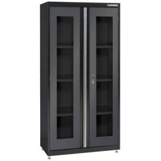 Husky 36 in. x 72 in. Welded Floor Clear Front Cabinet KF3V361872 H9