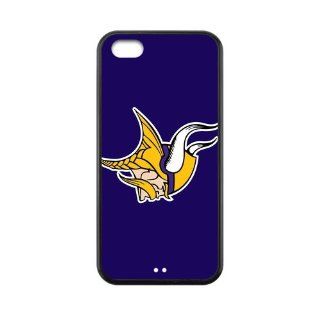Custom NFL Minnesota Vikings Back Cover Case for iPhone 5C LLCC 1188 Cell Phones & Accessories