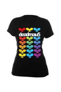 Deadmau5 Rainbow Mouse Head Girls T Shirt Plus Size Size  XX Large Music Fan T Shirts Clothing