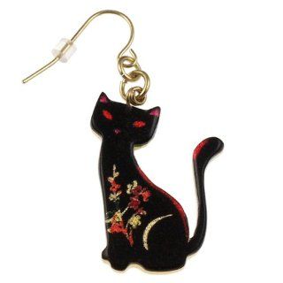 Black Cat Earring Jewelry