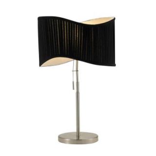 Adesso Symphony 26 in. Satin Steel Table Lamp 3605 22