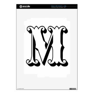 Letter M Skin For The iPad 2