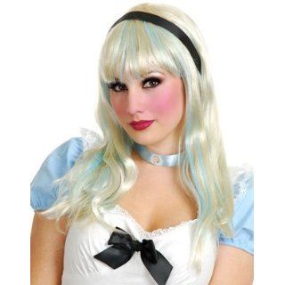 Alice Blonde with Blue Wig Clothing