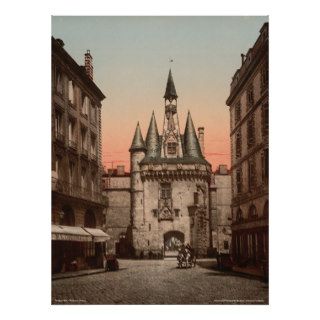 Sevigne gate, Bordeaux, France Poster