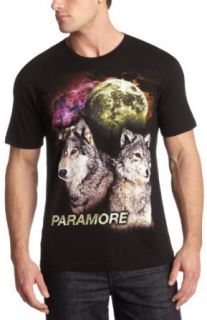Paramore Wolves Lightweight Black T Shirt (Small) Clothing