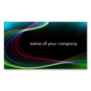 color power business card templates