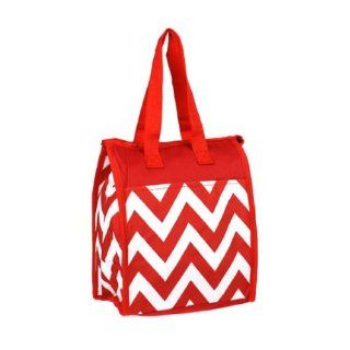 Cc 18 601 Lunch Bag Chevron Red Jewelry