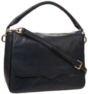 Rebecca Minkoff Mini Aiden H447I001 Shoulder Bag, Midnight, One Size Shoulder Handbags Clothing