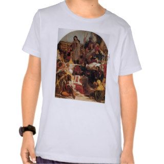 Ford Madox Brown  Chaucer at Court of Edward III Tee Shirt