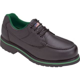 Men's Work One Steel Toe Moc Toe Oxfords BLACK 9.5 C Shoes
