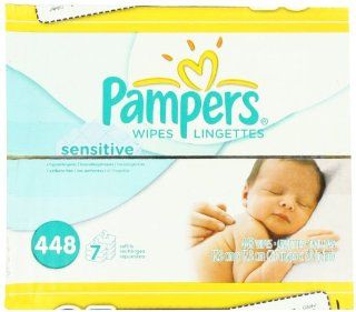 Pampers Sensitive 448 wipes / Lingettes Health & Personal Care
