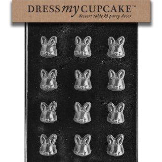 Dress My Cupcake DMCE448SET Chocolate Candy Mold, Bunny/Chick Bon Bon, Set of 6 Kitchen & Dining