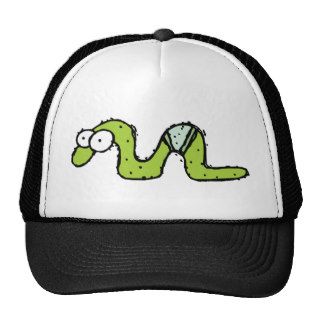 Worm Earthworm Worms Insect Annelids Mesh Hat