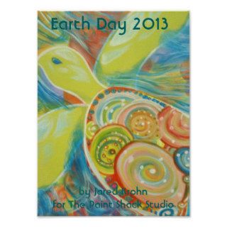 Earth Day 2013 Sea Turtle Poster