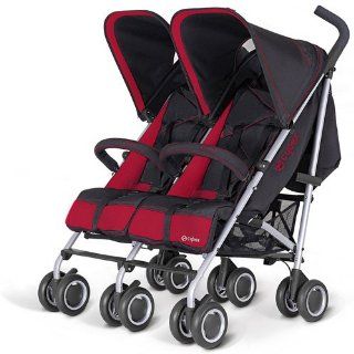 Cybex Twinyx Double Stroller   Chili Pepper  Tandem Strollers  Baby