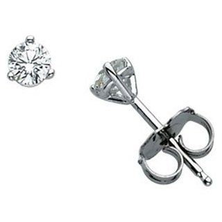 Clevereve's 14K White Gold 1 4Cttw I1,Gh Diamond Earrings CleverEve Jewelry