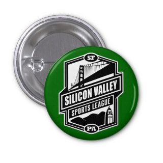 Silicon Valley Sports League Pinback Buttons