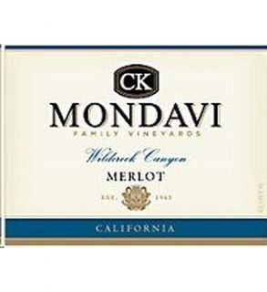 Ck Mondavi Merlot Wildcreek Canyon 1.5L Wine