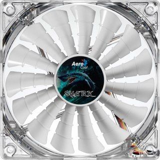 AeroCool Shark 120mm White Cooling Fan AeroCool Fans & Heatsinks