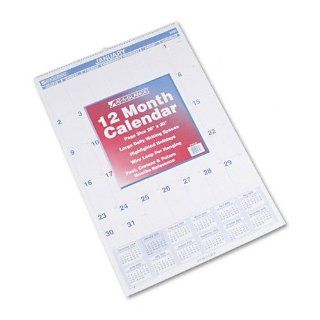 AAGPM428   At a Glance Recycled Monthly Wall Calendar 