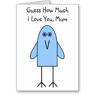 Guess How Much I Love You, Mum Card