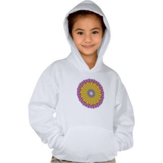 Peacock Girls' Hanes ComfortBlend® Hoodie