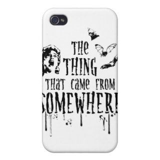 The Thing That Came Somewhere Covers For iPhone 4