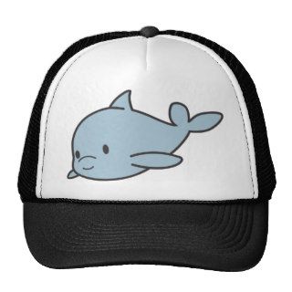 Custom Cute Baby Dolphin Cartoon Hats