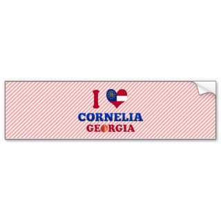 I Love Cornelia, Georgia Bumper Sticker