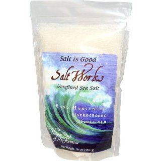 Mate Factor   Salt Works Unrefined Sea Salt   16 oz. Health & Personal Care