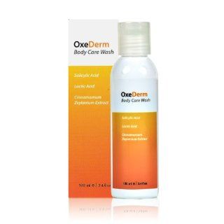 OxeDerm Body Care Wash 100ml/3.4 fl oz Back & Body Acne Treatment Shower Gel Health & Personal Care