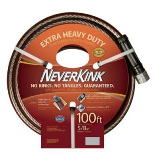 Neverkink 5/8 in. x 100 ft. Extra Heavy Duty Water Hose 8642 100