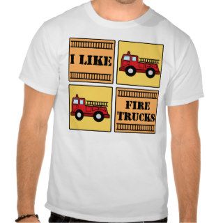 Fire Truck Tee Shirts