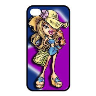 Mystic Zone Fashion Rock Bratz iPhone 4 Case for iPhone 4/4S Cover Girly Gmae Cartoon Fits Case KEK1032 Cell Phones & Accessories