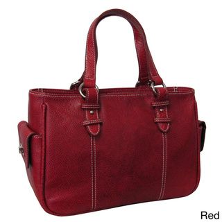 Amerileather Women's Sophisticated Leather Shopper Tote Bag Amerileather Tote Bags