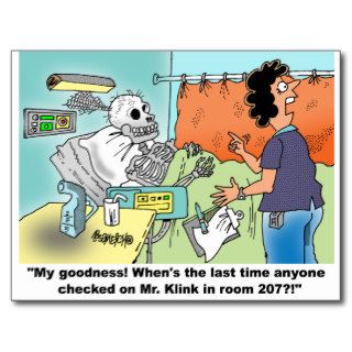 Medical Cartoon Humor Postcards