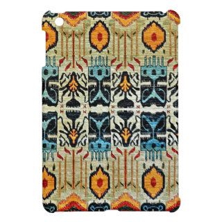 Ethnic Tribal Bohemian Handwoven Ikat Textile Asia iPad Mini Cover