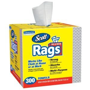 Kimberly Clark Rags in a Box 300 ct 75600