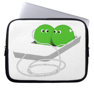 We Are Like Two Peas In A Pod Laptop Computer Sleeve
