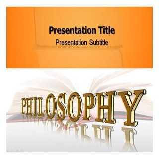 Philosophy PowerPoint Template   Philosophy PowerPoint (PPT) Backgrounds Software
