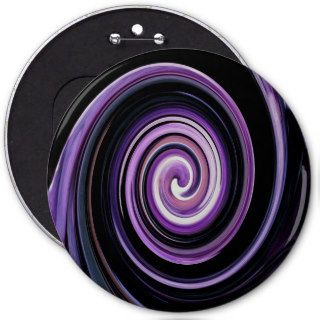 Purple and black maze pinback button