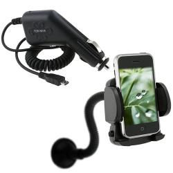 Car Charger/ Mounted Holder for Samsung Captivate SGH i897 Eforcity Cell Phone Chargers