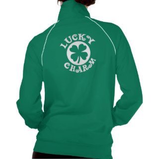 Green Background Lucky Charm Jacket or