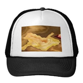Golden Leaf    Gold Color Therapy Art Mesh Hat