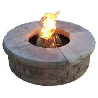 StoneBilt Concepts Wood Burning Dark Buff Fire Pit fp.kit.011