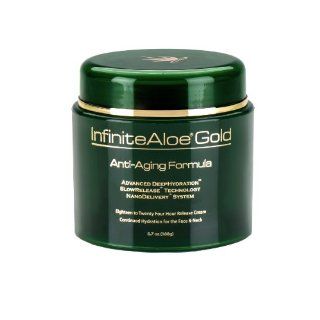 Infinite Aloe Gold Anti Aging Formula 6.7 oz. Jar  Facial Day Creams  Beauty