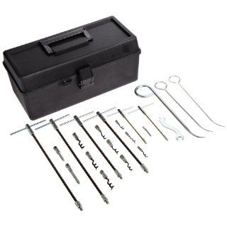 Palmetto 1117 Packing Extractor Set, Includes (2) model 1101, (2) 1102, (2) 1103, (1) 1107, (1) 1108, (1) 1109, (1) 1110, (1) 1111, (1) 1112, (1) 1113, (1) 1114, (1) 1115, (1) wrench, (1) toolbox Rope Seals