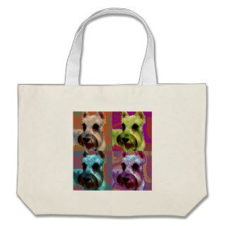 schnauzer tote bags