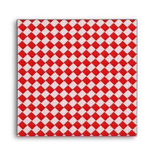 It's BBQ Time Red Checkered Table Cloth w/Ants Envelope
