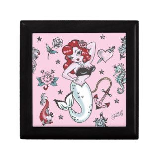 Fluff Molly Mermaid Jewelry Box   pink